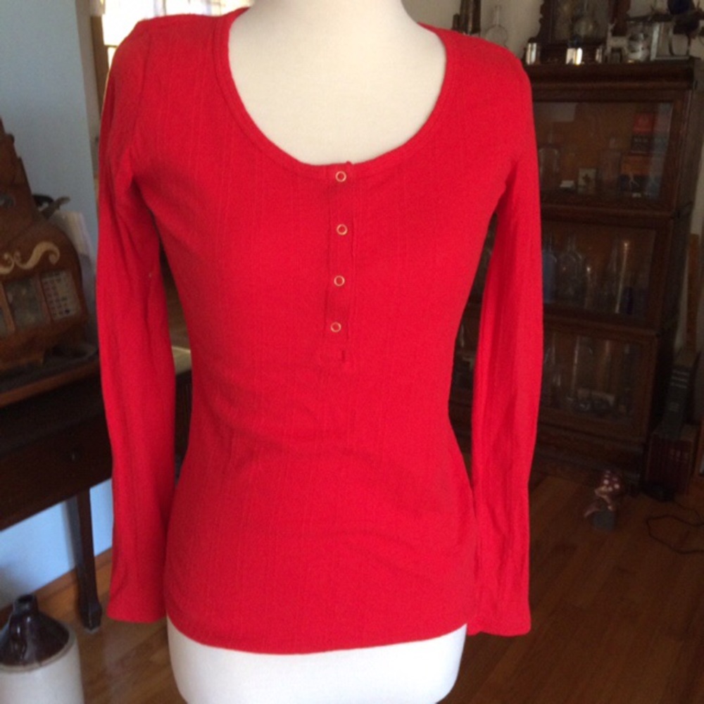 J Crew Henley tee
